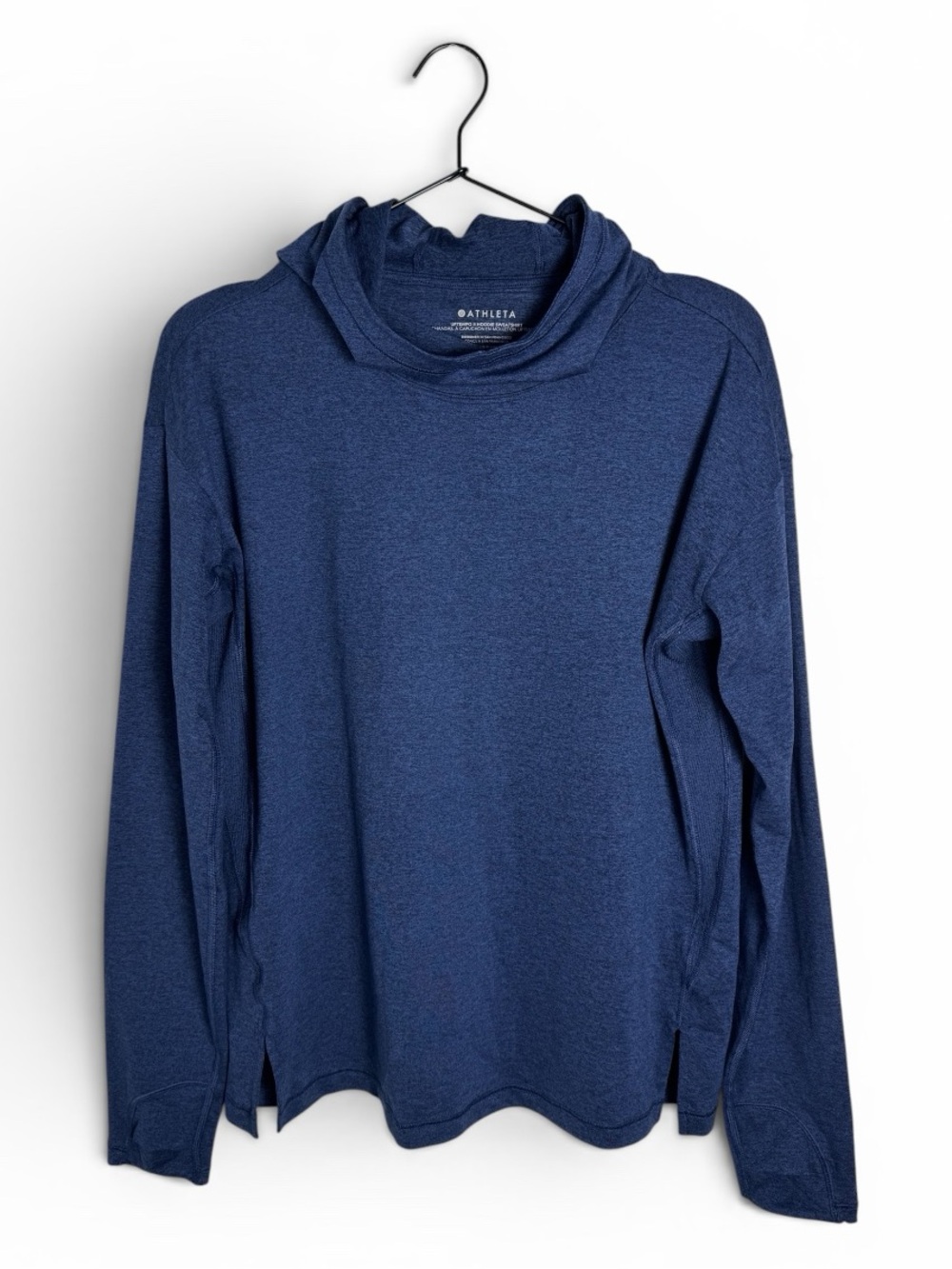 Athleta Uptempo II Hoodie Sweatshirt - Heather Blue
